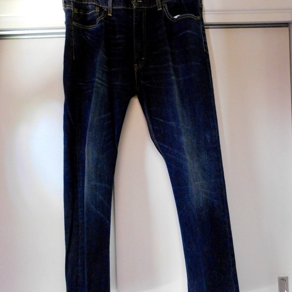 Mens 513 Levis - Dark Blue - 36x30 - Picture 1 of 1